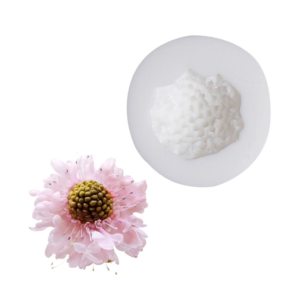 Flower Stamen Silicone Mold DIY Fondant Cake Decorating Tool Sugarcraft Chocolate Clay Gumpaste Mold Kitchen Baking Tool