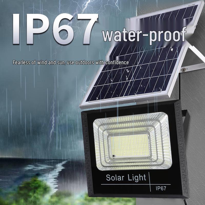 Solar-Powered Outdoor Wall and Street Lights with Motion Sensor