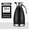 European Style Insulated Stainless Steel Coffee and Water Thermos, Large Capacity