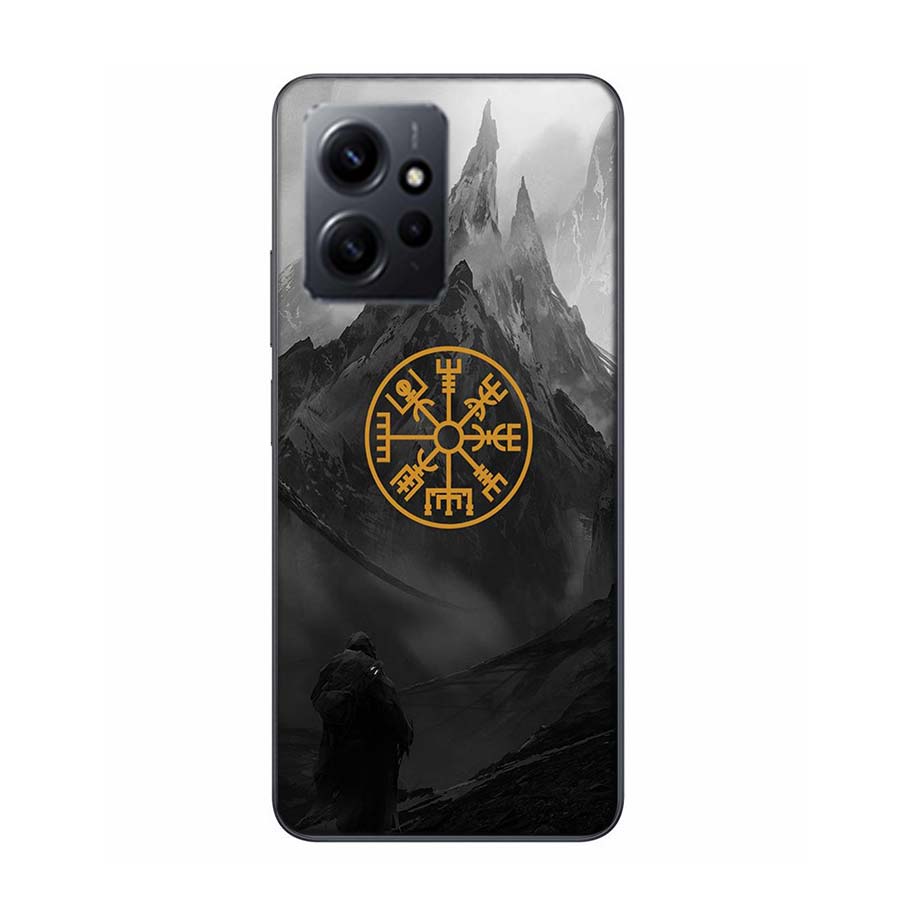 Nordic Norse Phone Case For Redmi Note 14 15 Pro 5G 13 12 Pro Plus 11 11T 11E 11S 10 Pro 10S 9 9S Cover Cell Clear TPU Capa Comp