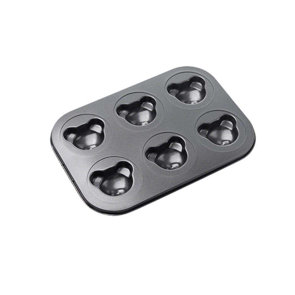 6/9/12 Cavity Cake Mold Non-stick Coating Baking Tray High-quality Muffins Moulds  Cake Making