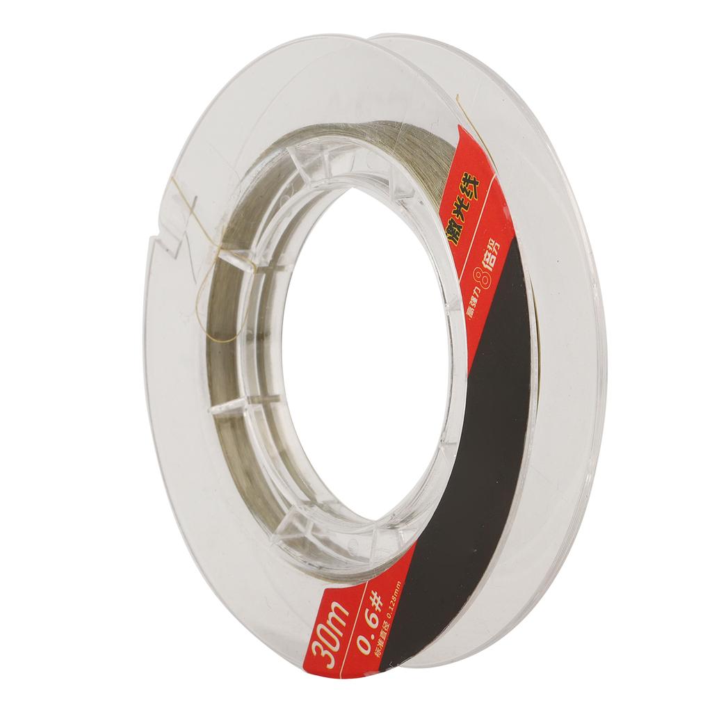 30m 0.6# Sinkende Wasser-Angelschnur Hohe Zugkraft Hauptschnur Vorfach Verklebeprozess(Hauptleitung grün