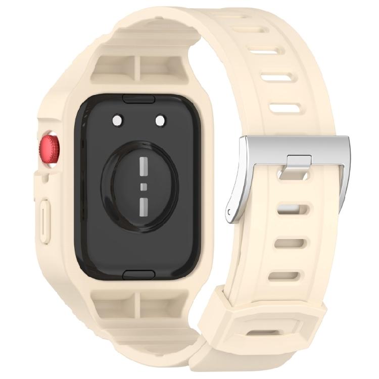 Soft Straps For Watch Fit 3 Women Man, Soft Silicone Sports Integrated Belt Replacement Straps