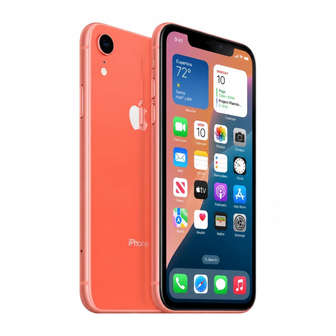 Atjaunots Apple iPhone XR 128GB Melns/Balts/Koraļļu/Zils