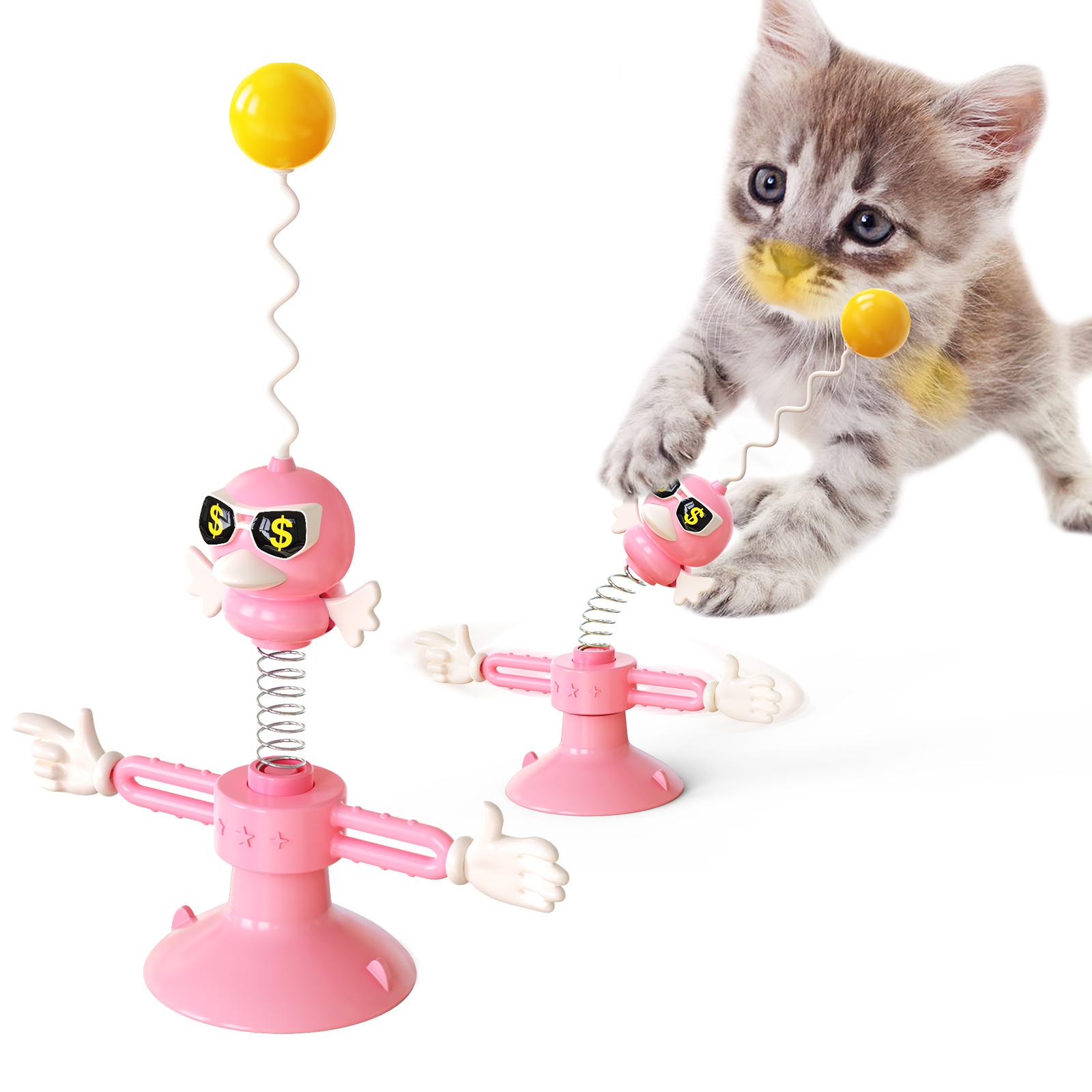 

Весенняя присоска, забавная игрушка для кошек жёлтый