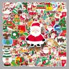 102 Christmas Cartoon Graffiti Stickers for Kids' Phone Cases & Suitcases