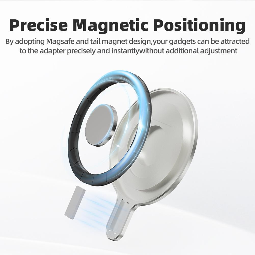 Universal Magnetic Adapter for Insta 360 Flow Camera Phone Magnet Mount Adapter for Insta 360 Flow Smartphone Gimbal Stabilizer