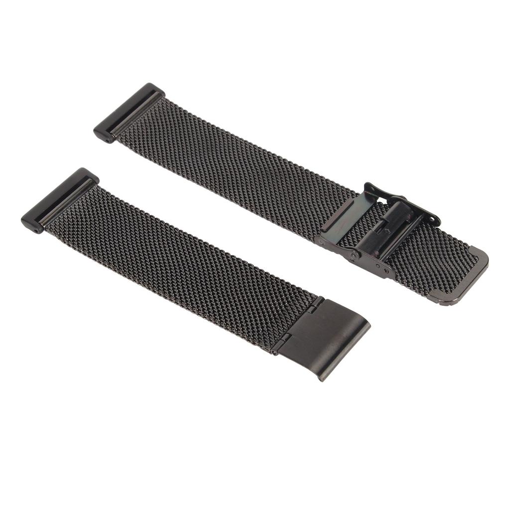 Stainless Steel Watch Strap   Wristband with Metal Buckle Watch Band for   Watch Fit 2