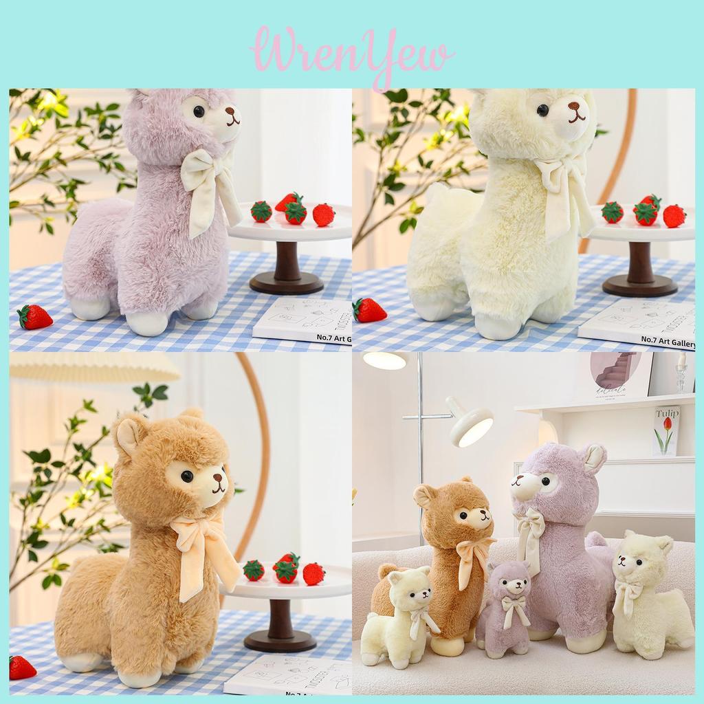 Disney Alpaca Plush Toy With Pp Cotton Filling For Girls Bedroom Decor
