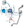 Turbocharger Oil Return Hose Pipe for Ford Ranger 3.2 2011- Pickup BB3Q6K677BC 1742306