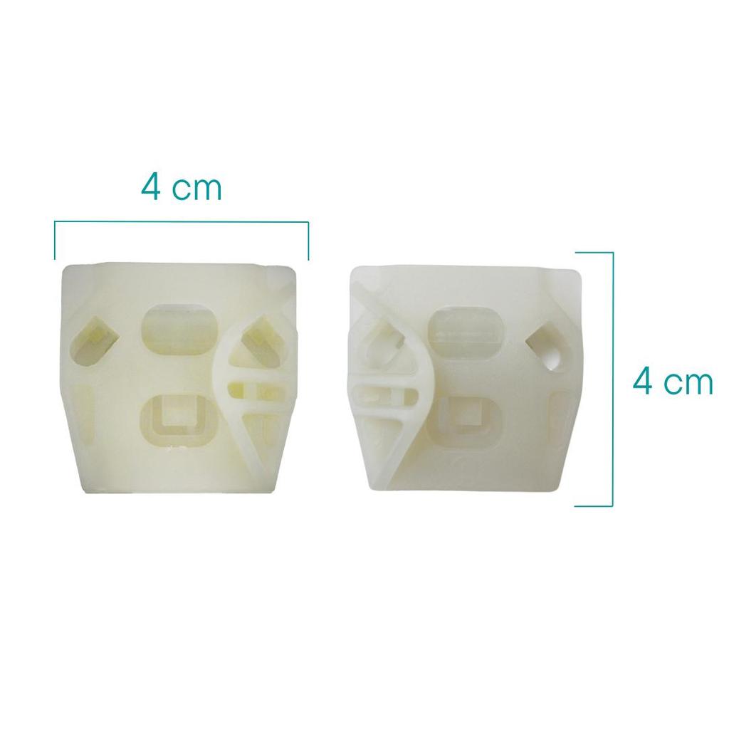 Zacisk podnośnika szyby do Volkswagen Golf 4, Bora, Peugeot 607- KOMPLET