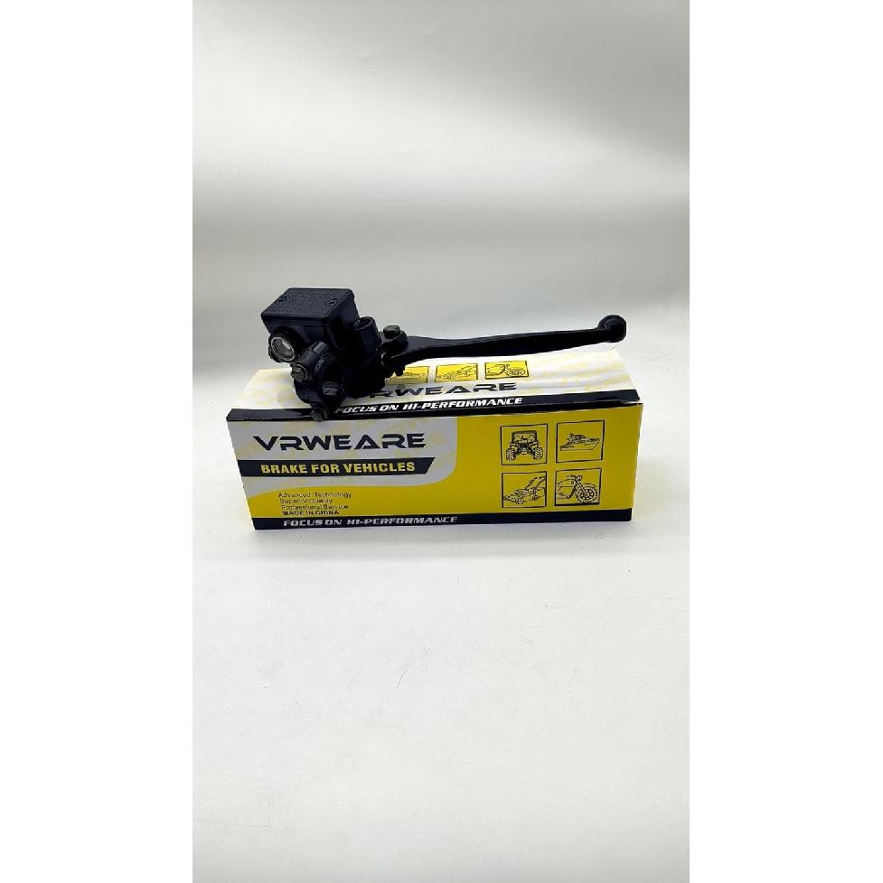 Motorcycle Brake Pump Universal 7/8'' 22Mm Handlebar Right Hand Brake Master Cylinder Lever For Dirt Pit Bike ATV Quad Moped Scooter Buggy Go Kart