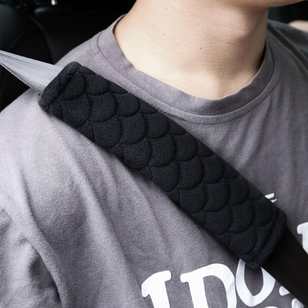 Soft Car Seat Belt Cover Universal Auto Seat Belt Covers Warm Plush Shoulder Cushion Protector Safety Belts Shoulder