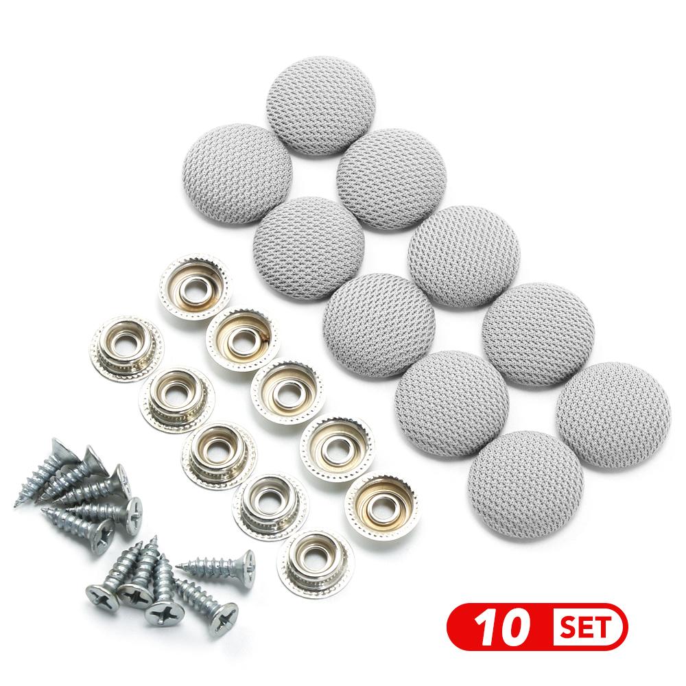 10 adet Araba İç Çatı Tavan Bezi Tamir Sabitleme vidalı kapak VW Polo Golf 4 5 6 7 Beetle MK3 MK4 MK5 MK6 Bora CC Passat B6 B5
