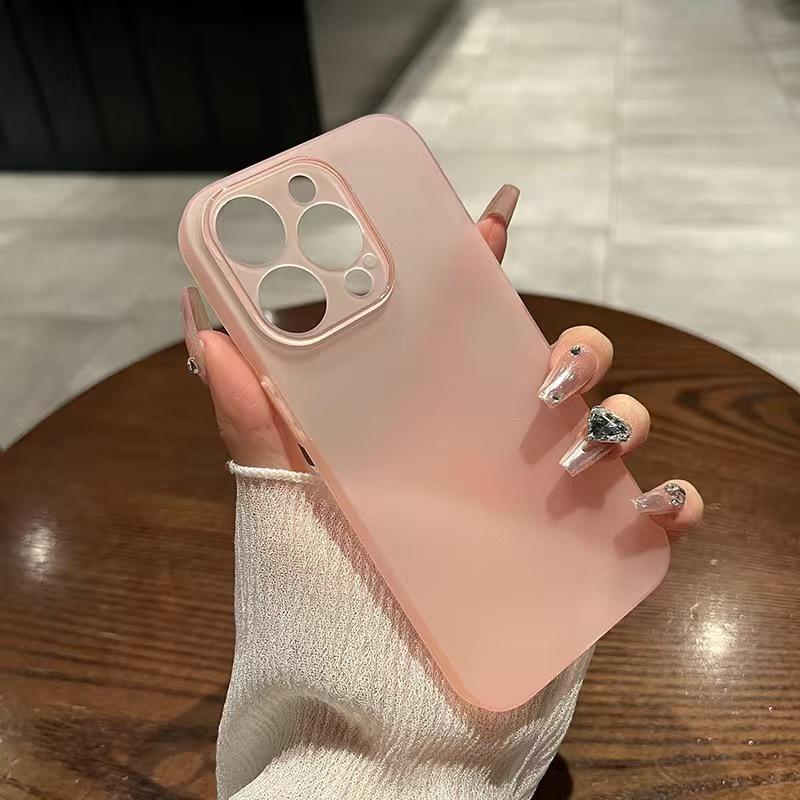 

Полупрозрачный Ультратонкий Матовый Чехол Мягкий Силиконовый Чехол для Мобильного Телефона iPhone 15 Pro Apple 13 ProMax Простой Защитный Чехол iPhone 15Plus