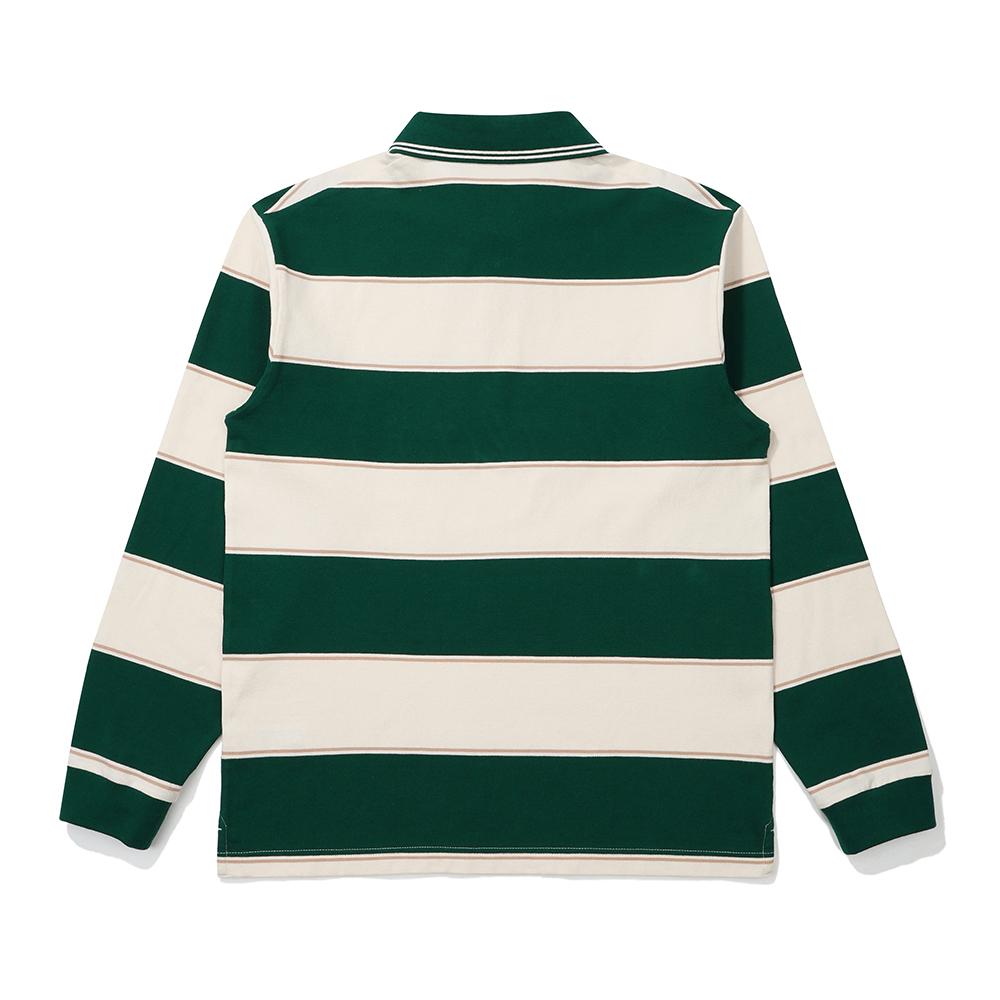 MALBON GOLF Malbon Stripe Block T-Shirt Green (Man)