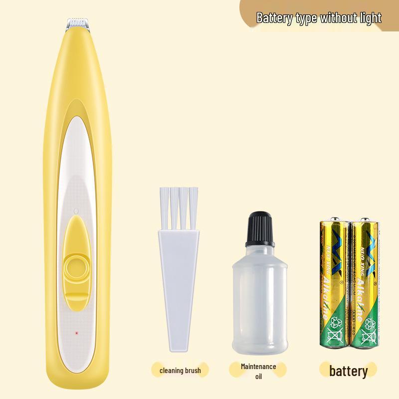 Electric Pet Paw Hair Trimmer for Cats and Dogs