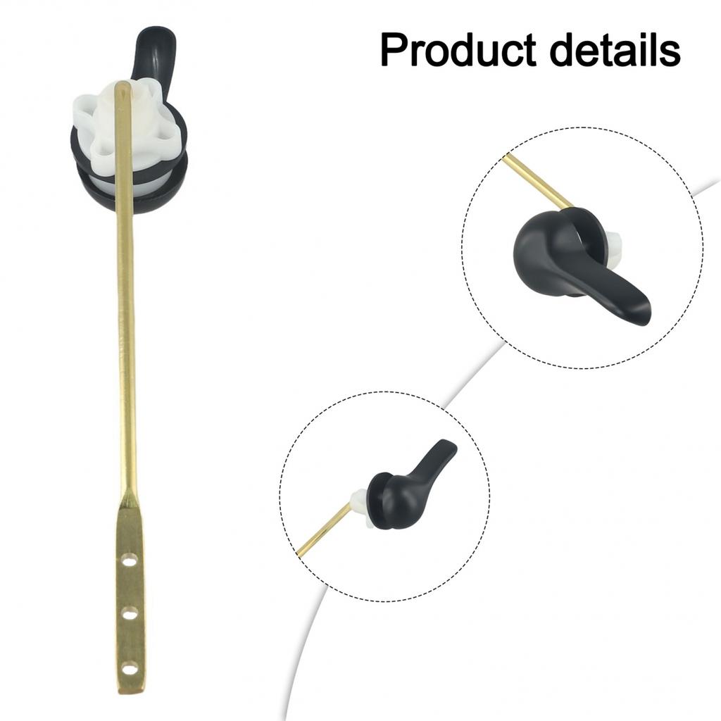 Drain Valve Flush Handle Toilet Tank Accessories Note