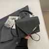 Fashionable Texture Color-blocking New Summer Casual Simple Crossbody Metal Niche Handheld Small Square Bag Women's Trendy