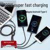 PD100W 3-in-1 Fast Charging Cable for iPhone 15, Android, and LeEco Devices