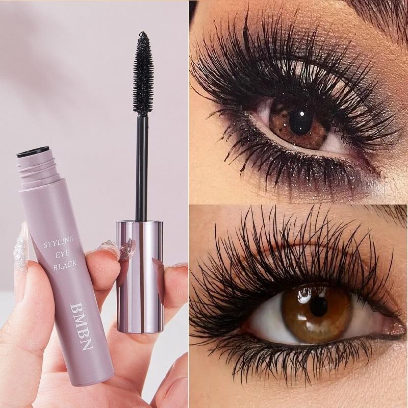 Wasserdichte Mascara Volumisierende und Verlängernde Formel Schwarzer Wimpernverstärker, Macht Sie Klar, Lang, Geschwungen, Nicht Klumpend, Wasserfest und Schweißfest