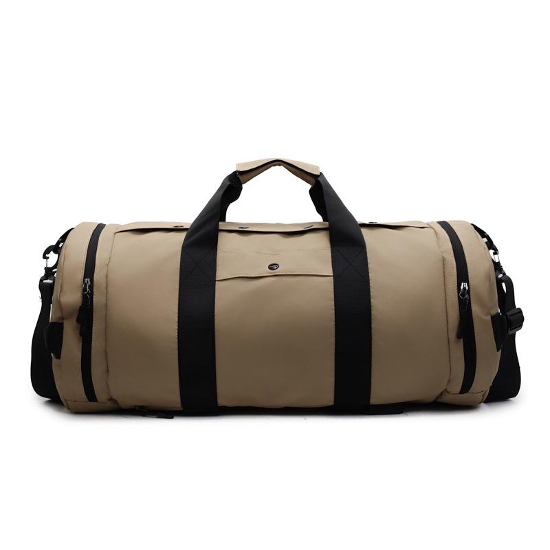 Simple travel bag New shoulder independent shoe cabin Large capacity messenger bag Swimming fitness sports backpack