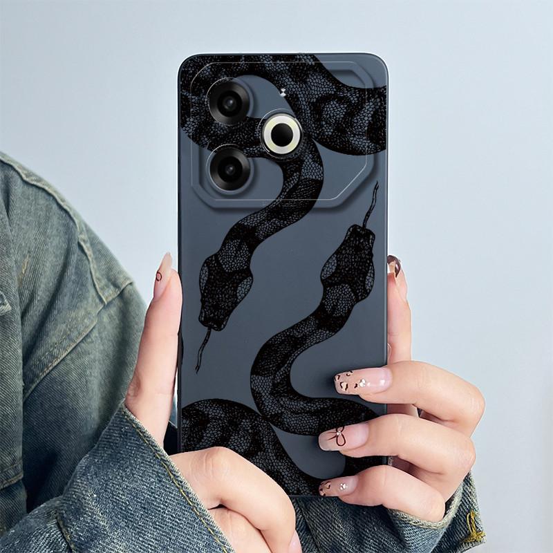 For Tecno Pova 6 Neo Phone Case Pova 6Neo Back Cover Silicone Cute Panda Flower Boys Girls Cartoon Shell Protective Coque Funda