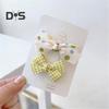 Kids Hairpin Cute Attractive Lovely Elegant Adorable Comfortable Lightweight Princess-style Girls Bowknot Hair Clip Accessories Daily Wear