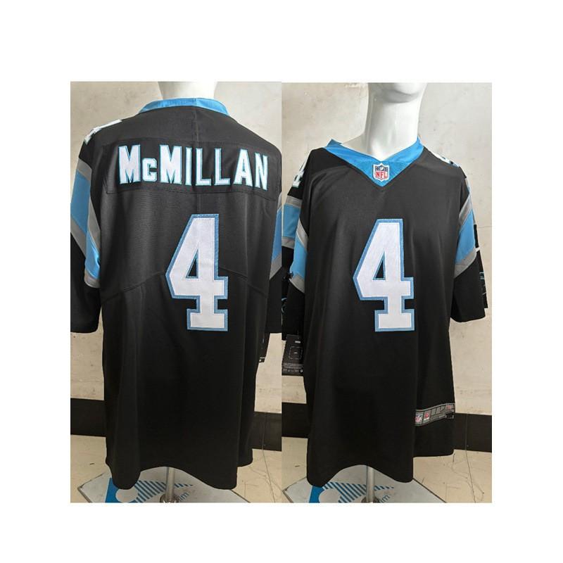NFL Football Jersey 4 McMILLAN 9 YOUNG Panthers Embroidered Sports Uniform