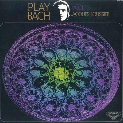 LP Record JACQUES LOUSSIER TRIO - Play Bach - Volume 1 SLC320 LONDON 1970 Japan Jazz