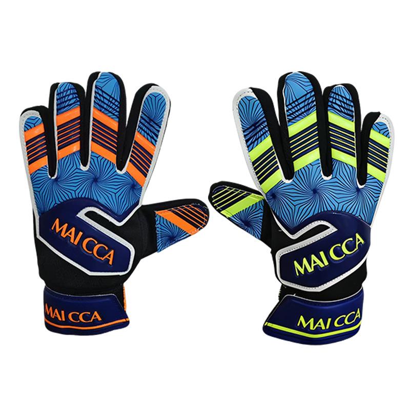 Children's Professional Goalkeeper Gloves with Finger Protection - Non-Slip, Durable, Wear-Resistant for Football Training