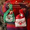 1 Pc Merry Christmas Gift Bag Christmas Eve Apple Candy Bag Canvas Handbag Santa Claus Knitted Storage Bag Decor Holiday Gifts