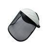 Net Head Wear With Hard Hat Faces Shield Grass Chain Saw Cap - Hedge Mower Wire Mesh Mask