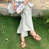 Summer Clip Toe Women's Gladiator Slippers Fashion Ladies Outdoor Concise Beach Vacation Slide Flip Flop
