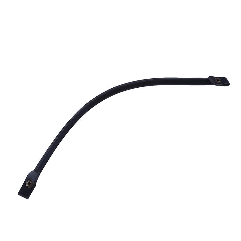 1/2PCS PU Leather Purse Handles Replacement Round Bags Short Handle Strap Handbag DIY Making Accessories