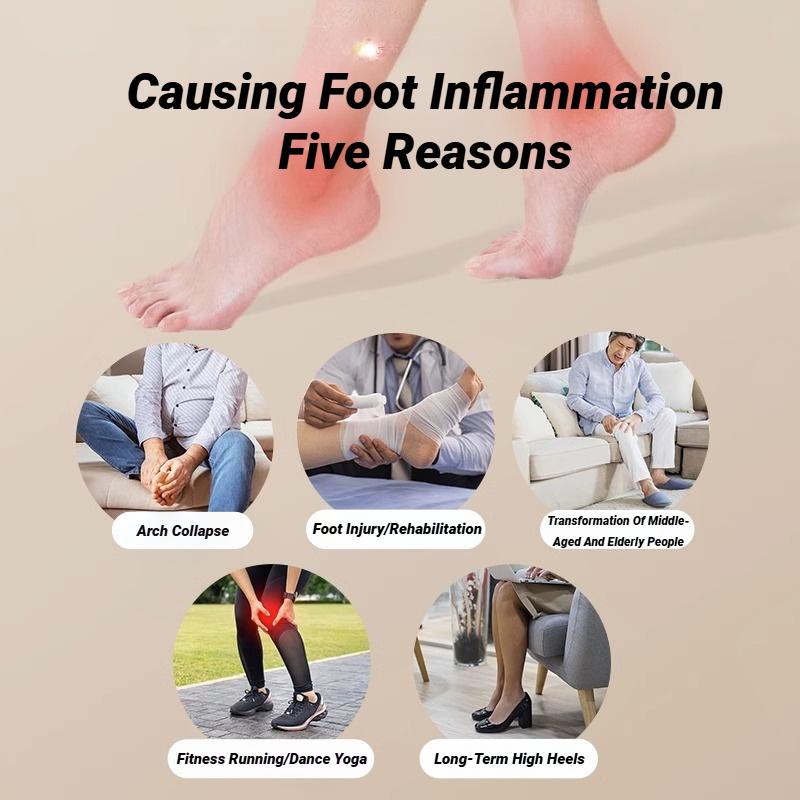 Foot Roller Massager for Plantar Fascia Deep Muscle Relaxation Yoga Home Fitness Ergonomic Fingerpressure Board