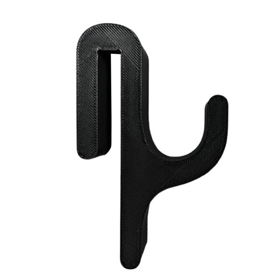 

Shower Hook Plastic Anti-Slip Compression Resistant Hook Within 8mm Glass Door Drill-Free Installation Hook for Bathroom 1pc