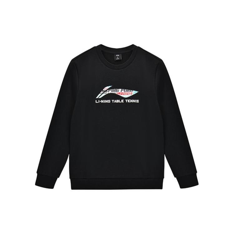 Li-Ning Graphic Table Tennis Sweatshirt Black Men s AWDT281-2 L