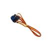 RC Flashing LED Lights with CH3 Control Mode Rotating Beacon Light for Construction Ambulance Vehicle Blue