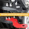Car Towing Bars Kit Rear Bumper Bar Towing Trailer Hook Rear Frame Side Tow Hook Car Accessory For Toyota Tundra XK70 2022-2026