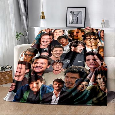 Jose Pedro Balmaceda Pascal Photo Soft Plush Blanket,Flannel Blanket Throw Blanket for Living Room Bedroom Bed Sofa Picnic Cover