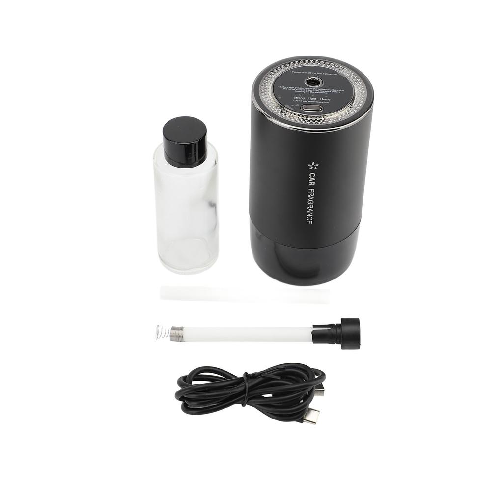 Bil Aromaterapi Diffusor 3 Dimlägen Aluminiumlegering Stor Kapacitet Luktborttagning för Sovrum Hem