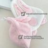Soft Coral Fleece Hand Towel,Cute Rabbit Pattern,Thick and Absorbent Material,Hanging Hand Towel,Bathroom and Kitchen Towel.