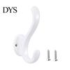 Coat Hook 1 Set Storage Multifunctional Waterproof Smooth Edge with Screws Solid Wall Color Space Saving Handbag Hat Household Supplies Bathroom