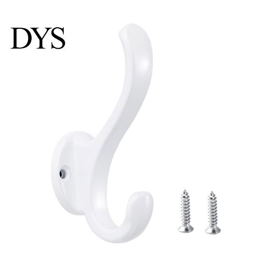 Coat Hook 1 Set Storage Multifunctional Waterproof Smooth Edge with Screws Solid Wall Color Space Saving Handbag Hat Household Supplies Bathroom