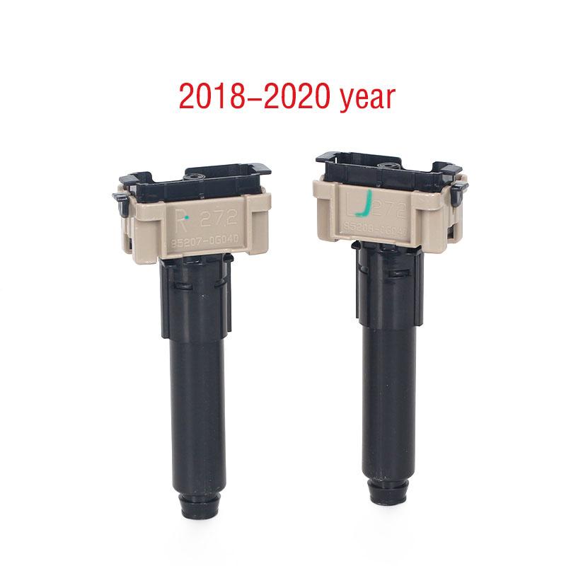 For Toyota Land Cruiser Prado LC150 2010- Car Front Bumper Headlight Headlamp Washer Spray Jet Nozzle Pump Cover Cap