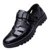 Men's Casual Summer Breathable Pointed Toe British Sandals for Weddings/Grooms