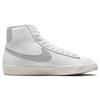 Nye Nike Blazer Mid 77 Essential Hvit Metallisk Sølv Dame DQ7574-100