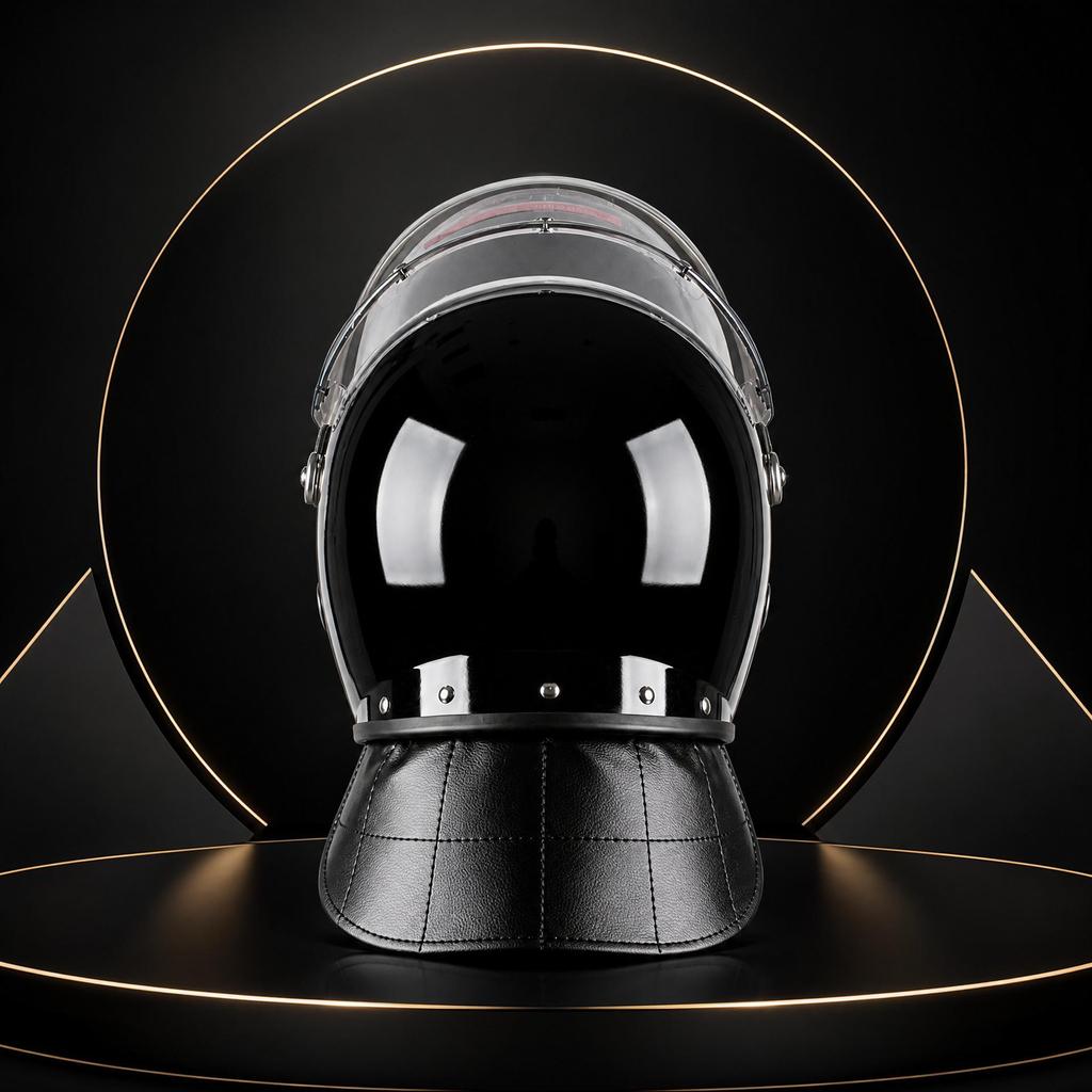 French Riot Half and Full Face Helmet: All-Season, Explosion-Proof Security for Men