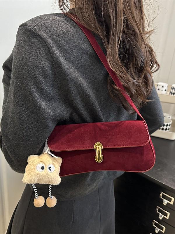 French Niche Women's Stylish Baguette Underarm Shoulder Bag - New 2025 Versatile Handbag